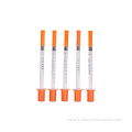 Medical CE Precisely Graduated 0.5ml Disposable syringes